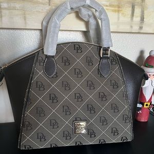 NEW Dooney & Bourke Quilted Satchel Bag
